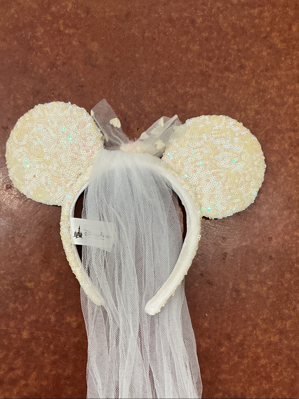 Disney Wedding Minnie Mouse Ears - Picture 5 of 7